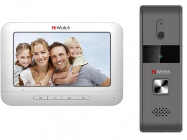  Комплект аналогового видеодомофона DS-D100KF с памятью до 200 снимков HiWatch 00-00003064 