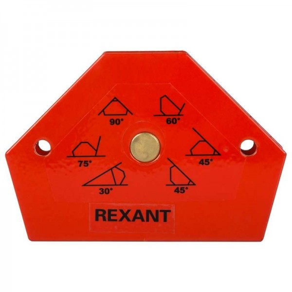  Угольник-держатель магнитный для сварки на 6 углов усилие 11.3кг Rexant 12-4831 